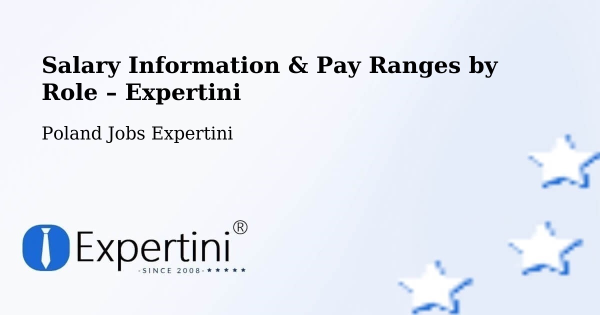 Salary Information & Pay Ranges – Łapy - Łapy, Poland Jobs Expertini